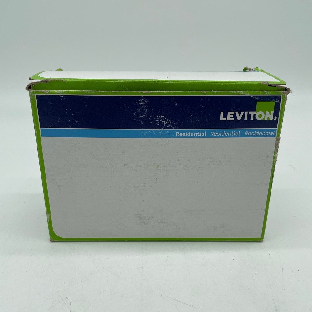 Leviton 80714-W White Standard Thermoplastic Blank Wallplate Lot of 14